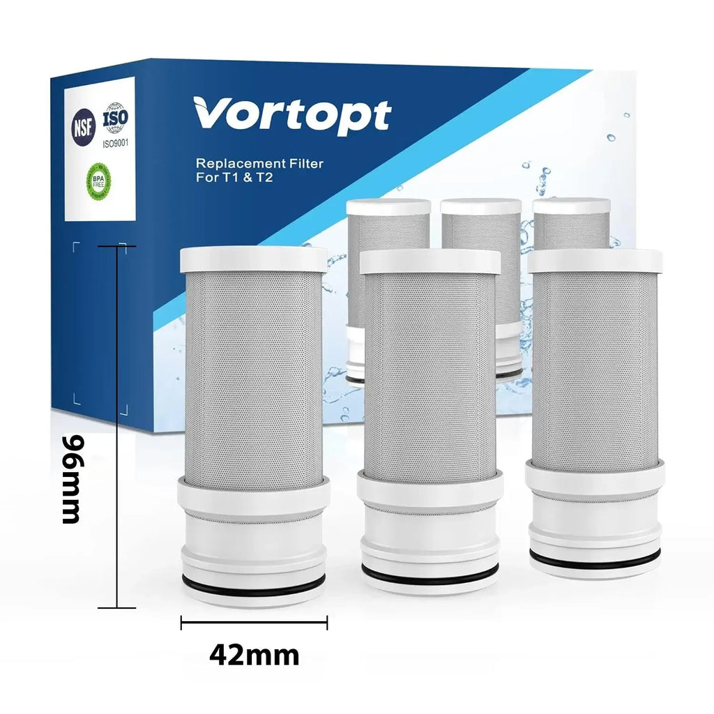 3x filtre à eau pour robinet, pièces de rechange pour T1 / T2, réduit le goût et l'odeur de chlore - Maison & Déco