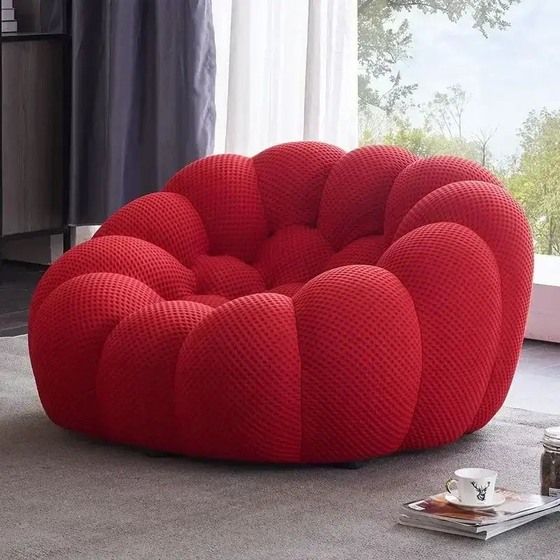 Ensemble de canapés de salon jaunes de styliste, meubles de luxe italiens Divano Soggiorno, tissu européen, Double Chaise nordique