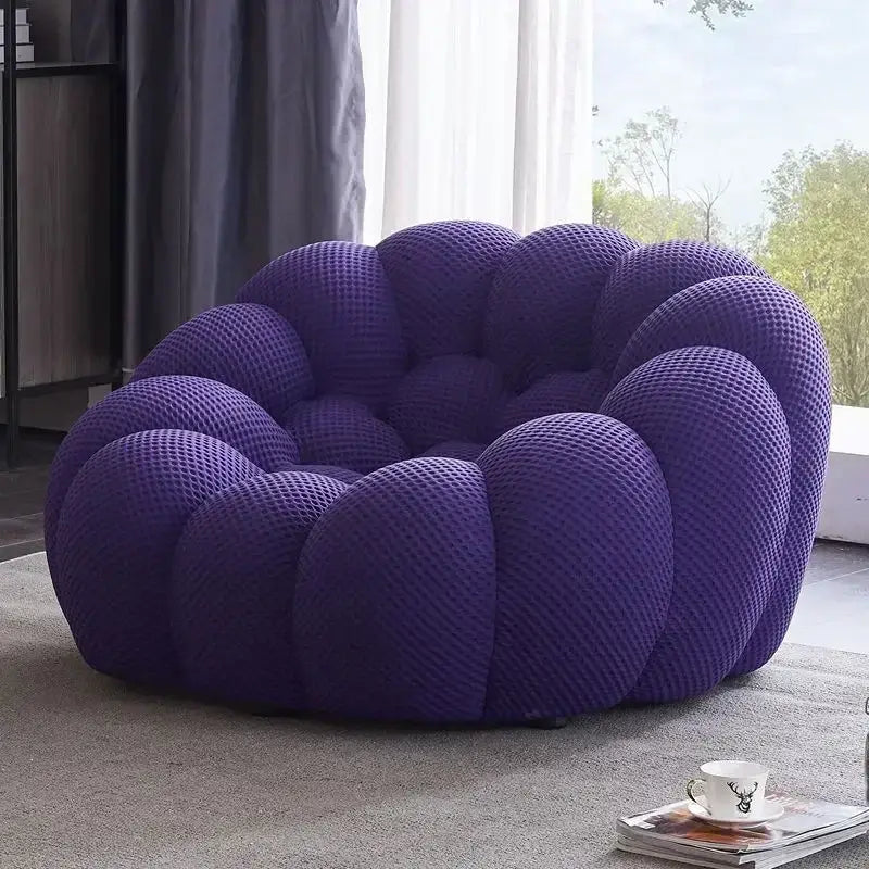 Ensemble de canapés de salon jaunes de styliste, meubles de luxe italiens Divano Soggiorno, tissu européen, Double Chaise nordique