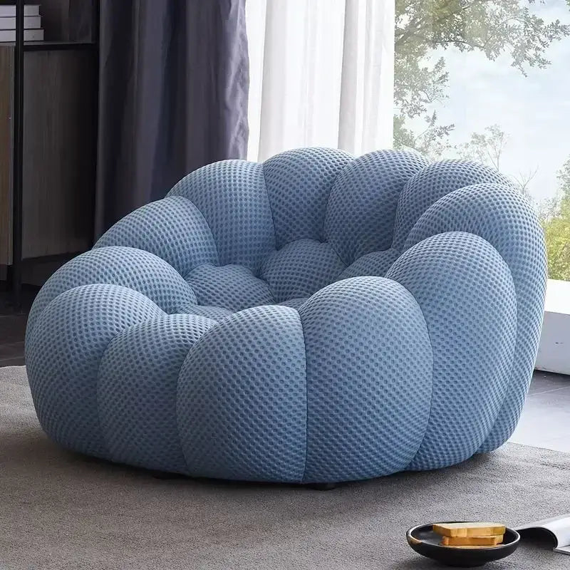 Ensemble de canapés de salon jaunes de styliste, meubles de luxe italiens Divano Soggiorno, tissu européen, Double Chaise nordique