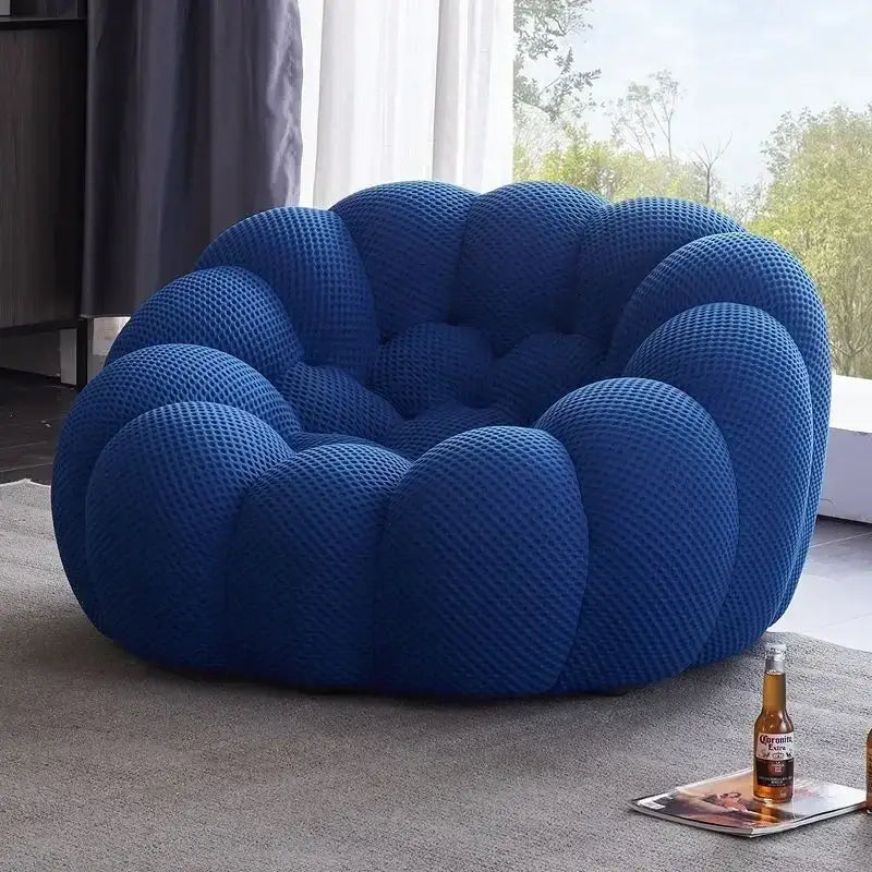Ensemble de canapés de salon jaunes de styliste, meubles de luxe italiens Divano Soggiorno, tissu européen, Double Chaise nordique