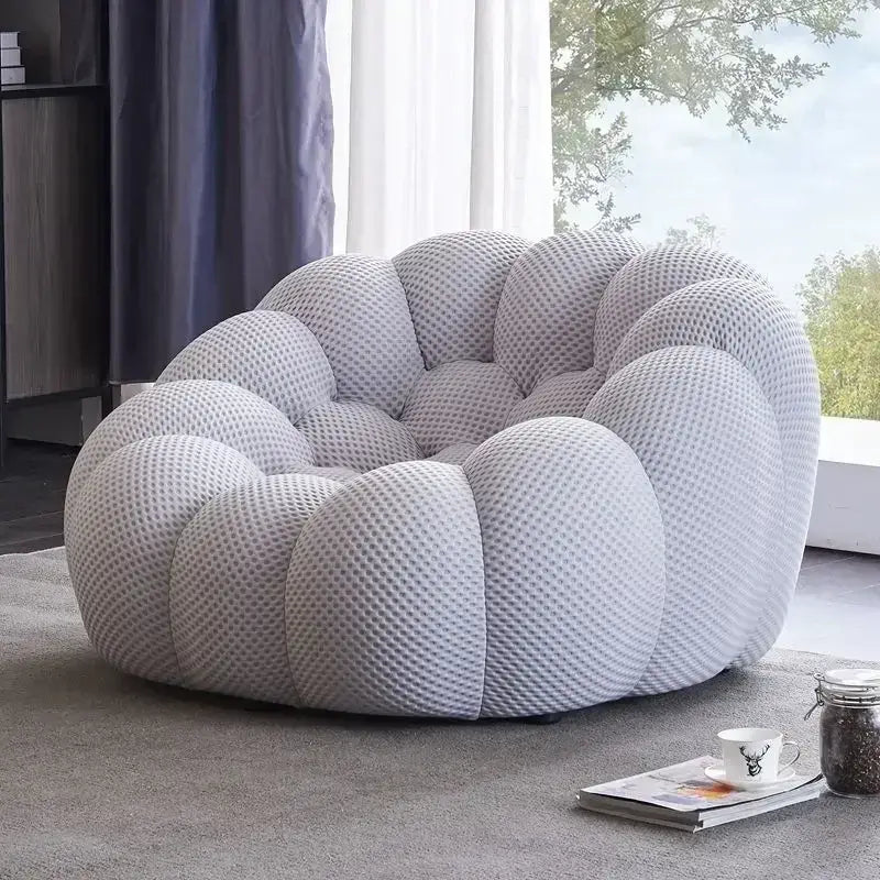Ensemble de canapés de salon jaunes de styliste, meubles de luxe italiens Divano Soggiorno, tissu européen, Double Chaise nordique