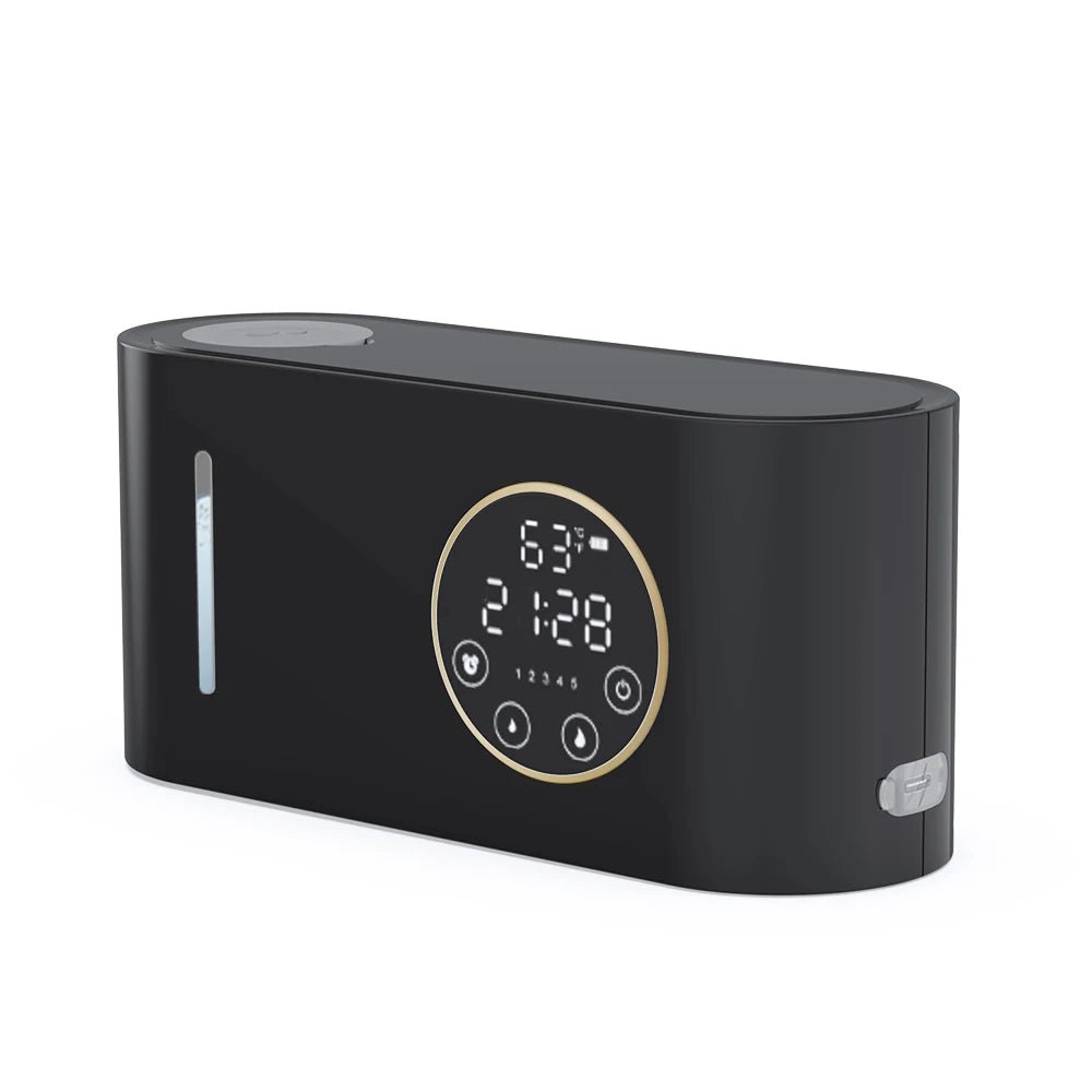 Distributeur de savon automatique mural sans contact (avec écran LED) pour salle de bain et cuisine - Maison & Déco