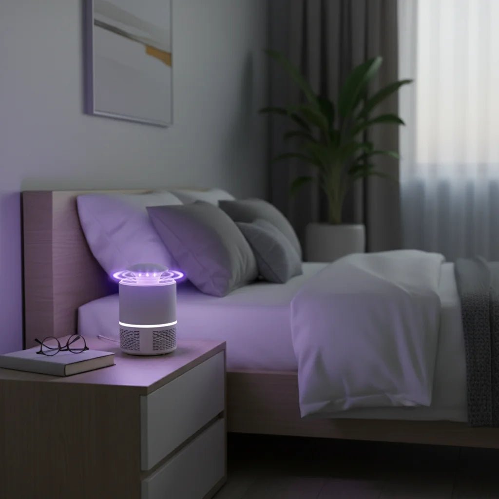 Lampe Anti-Moustiques - Éliminez sans chimie! - Maison & Déco